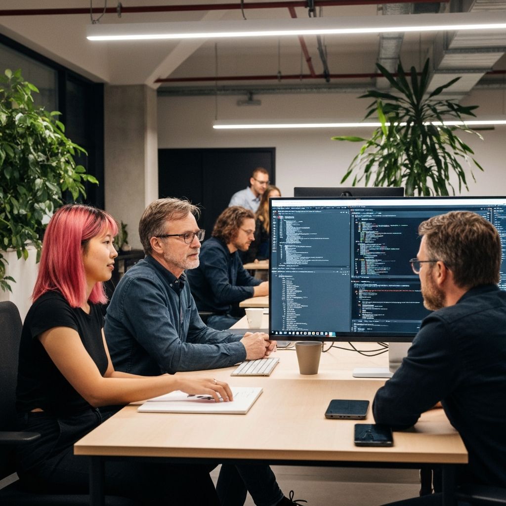 Blank Tech Studio team workspace