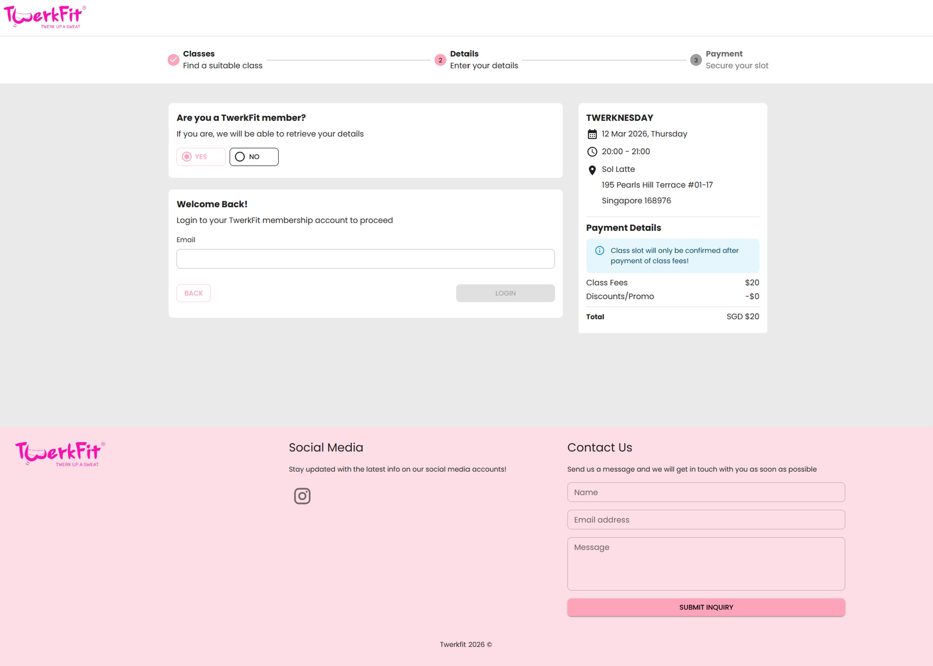 Twerkfit SG screenshot 2